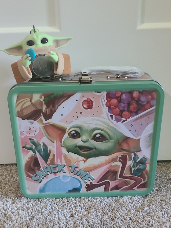 Bath & Body Works Other - Grogu Snack Time Colllectable Tin & Pocketbac Holder B&BW + Star Wars